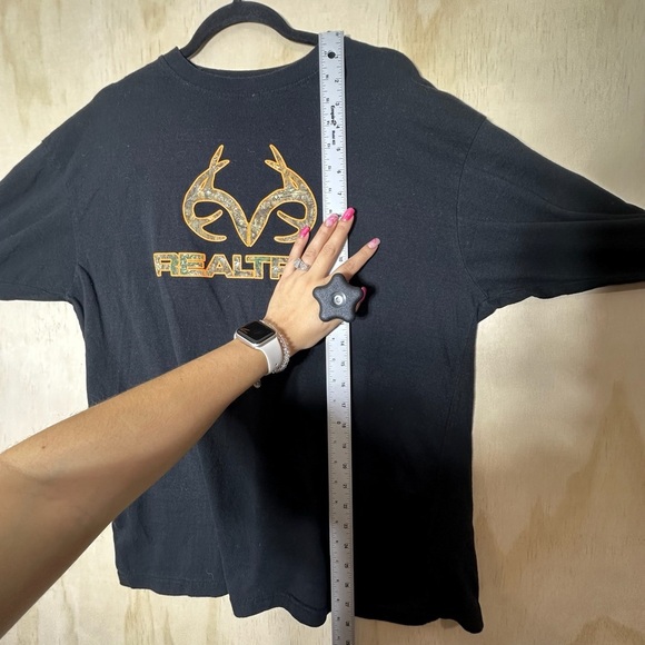 Realtree Men’s Black Long Sleeve Tee Size XL - Picture 10 of 10